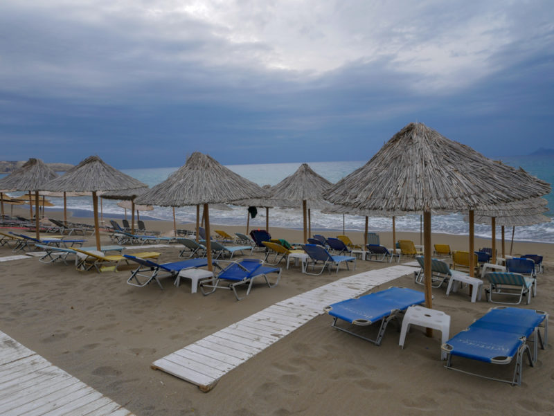 crete kalamaki main beach