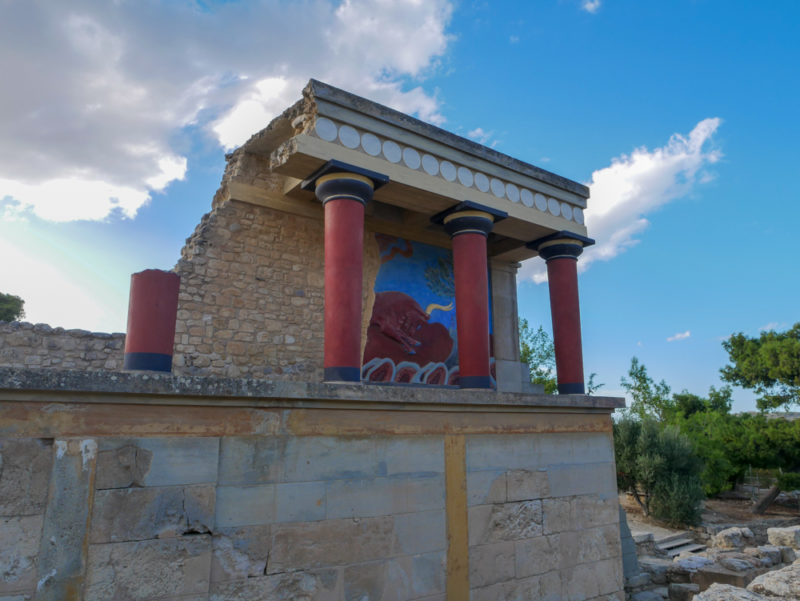 crete knossos ruins 4