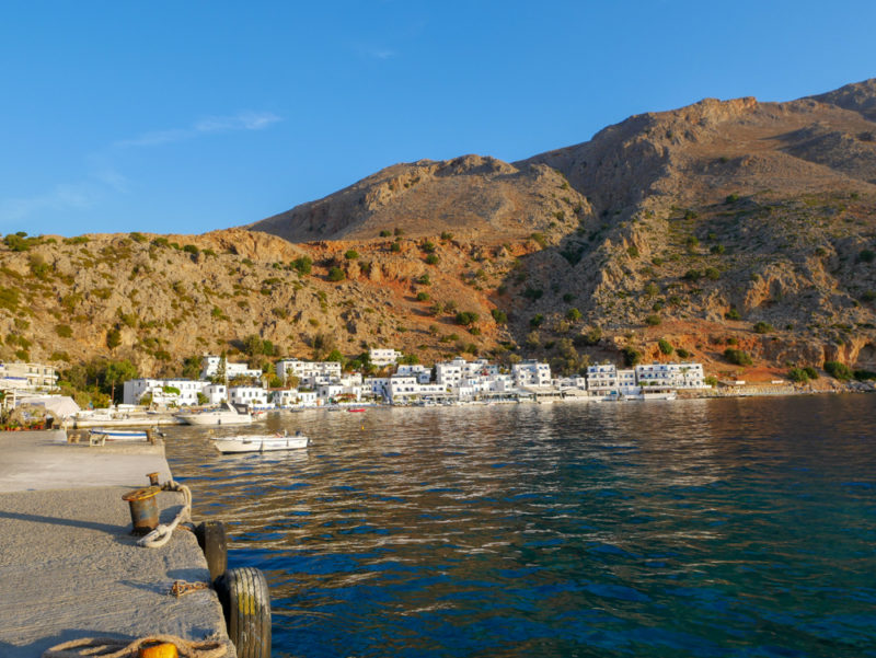 crete loutro general view