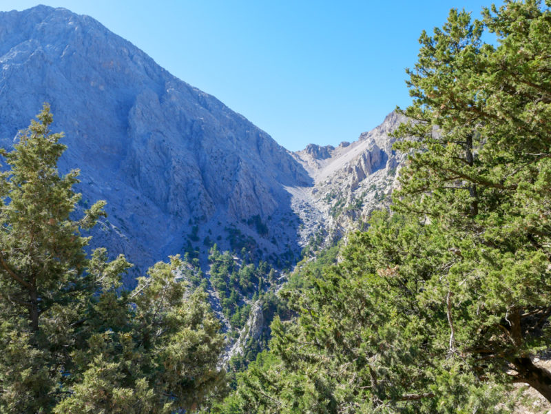 crete samaria hike from car parc