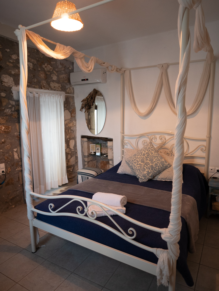 crete sohora boutique hotel bed rethymnon