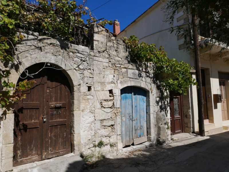 crete rethymon doors