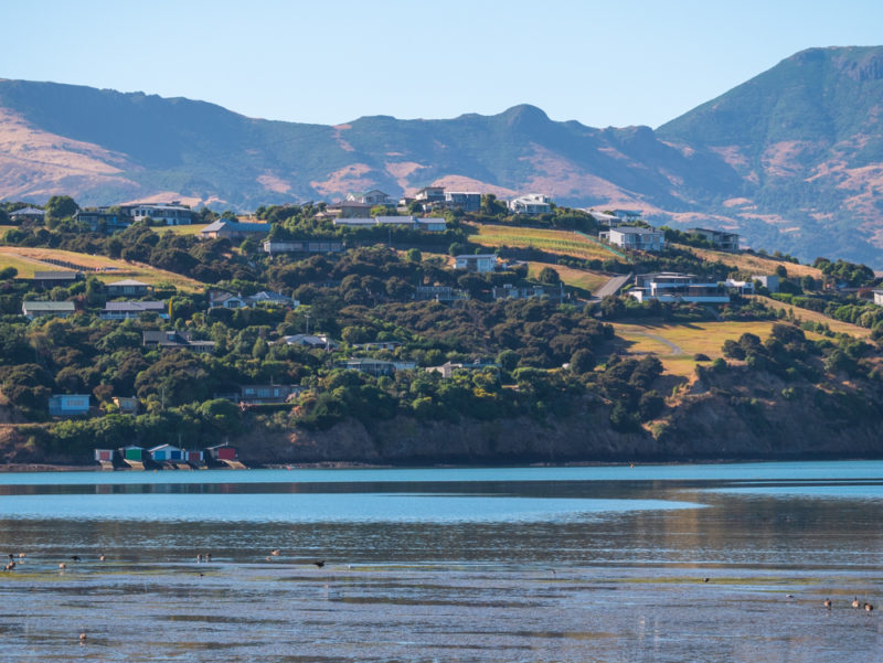 new zealand bank peninsula village