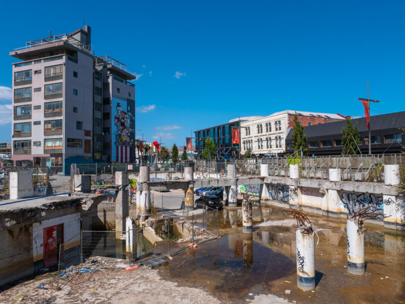 new zealand christchurch construction site