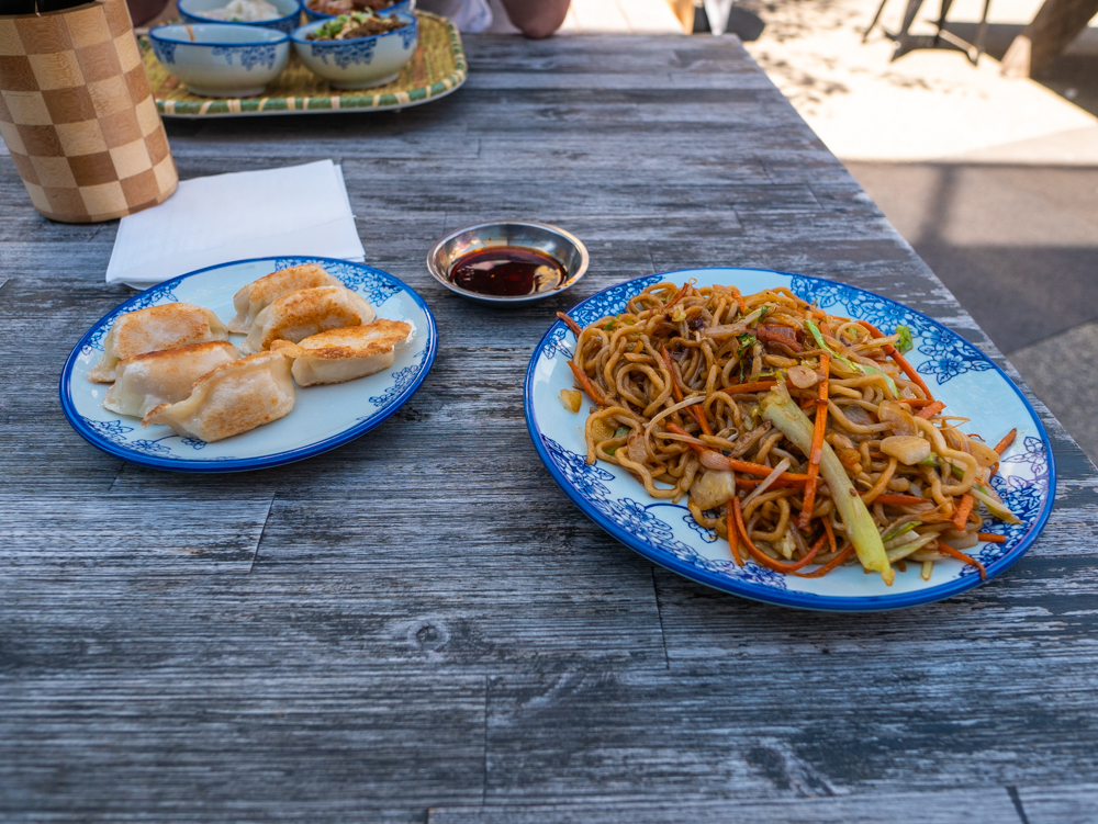 new zealand christchurch noodles and gioza food