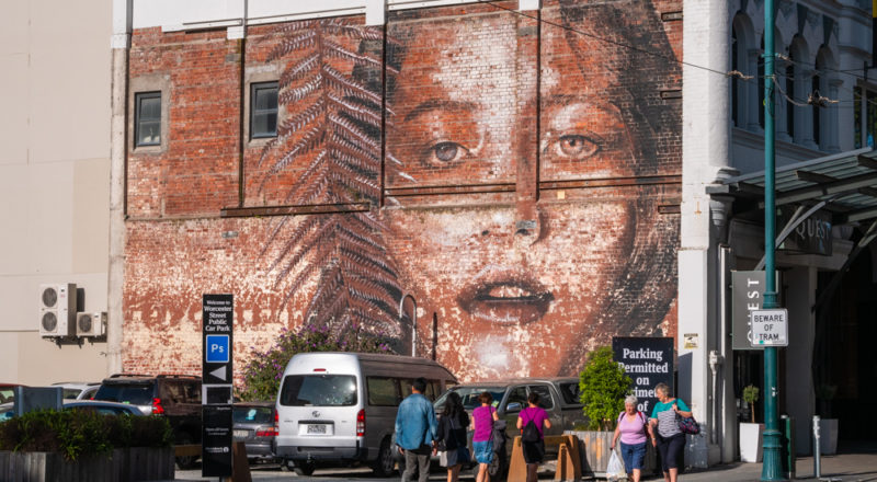 new zealand christchurch street portrait