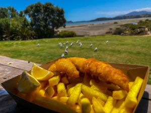 new zealand coromandel fish chips