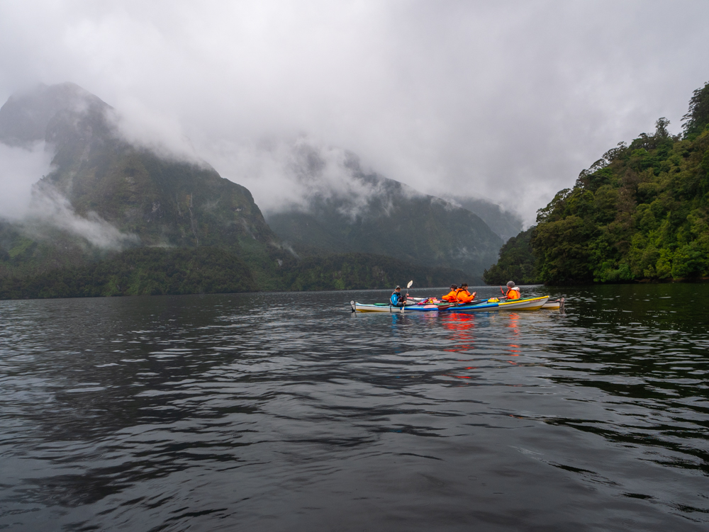 new zealand doubtful sound kayaking