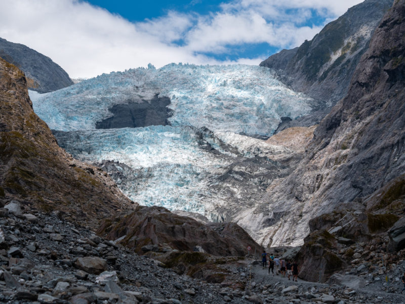 new zealand fox glacier stunning view