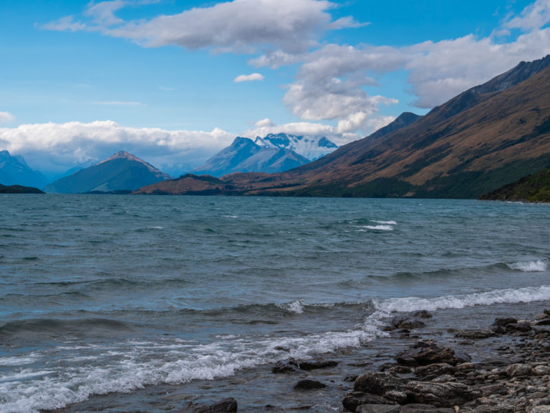 new zealand glenorchy windy lake