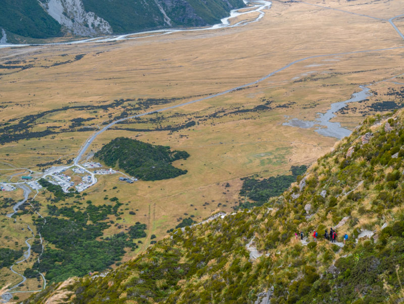 new zealand mount cook mueller hut hike overview
