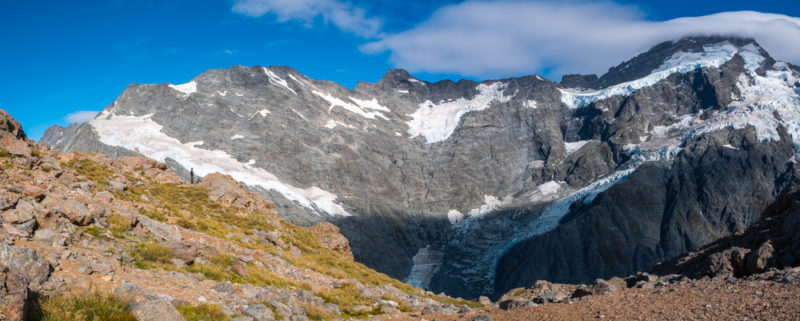 new zealand mount cook mueller hut hike panorama