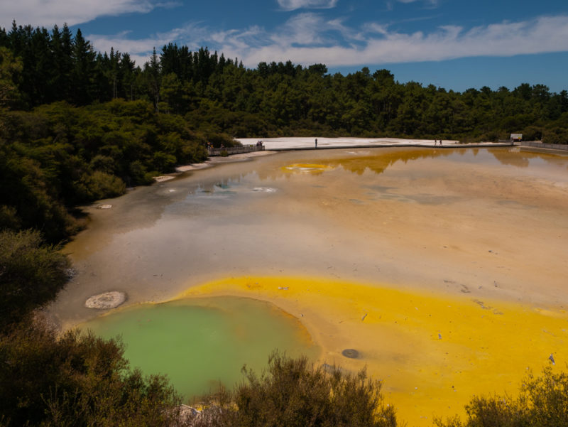 new zealand wai o tapu geothermal park prismatic
