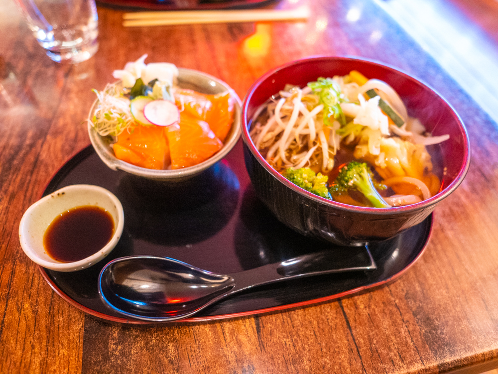 new zealand wanaka sasanoki restaurant dinner set