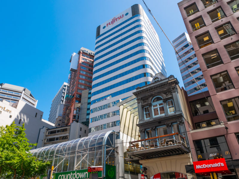 new zealand wellington downtown