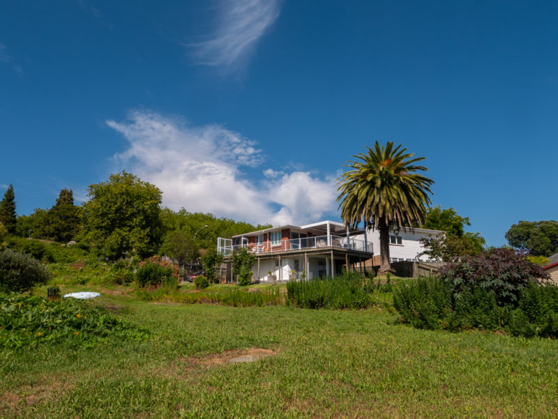 new zealand whakarewarewa village isolated house