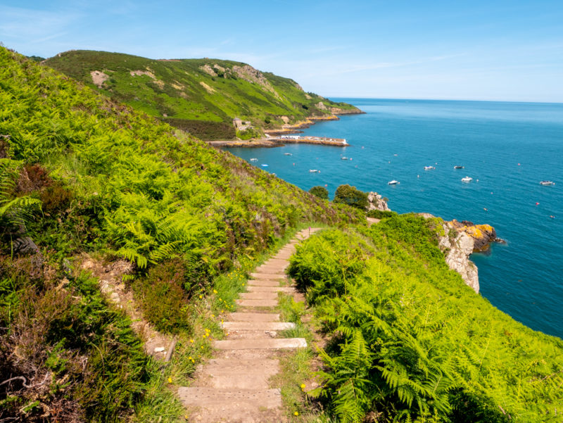 jersey coastal stairs