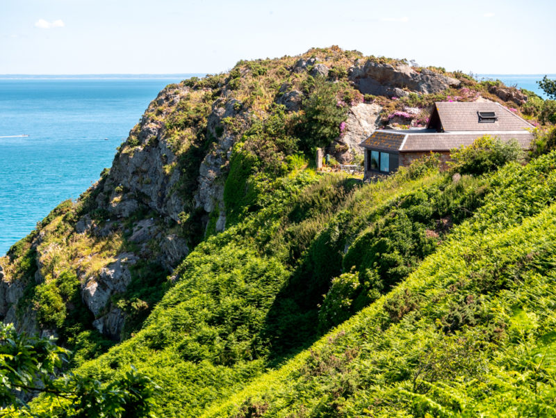 jersey isolated house