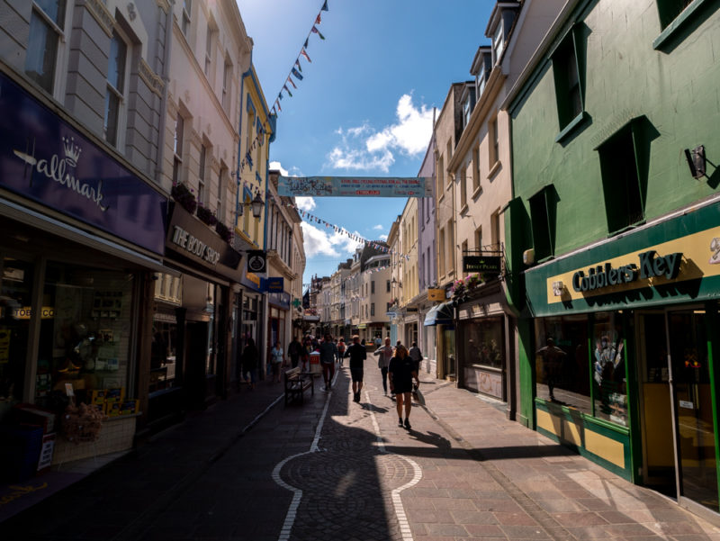 jersey shopping street