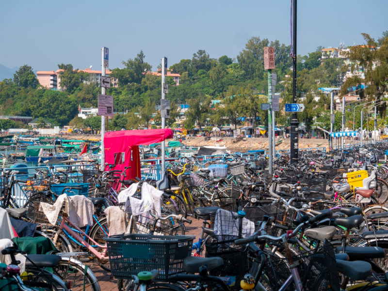 cheung chau island bikes