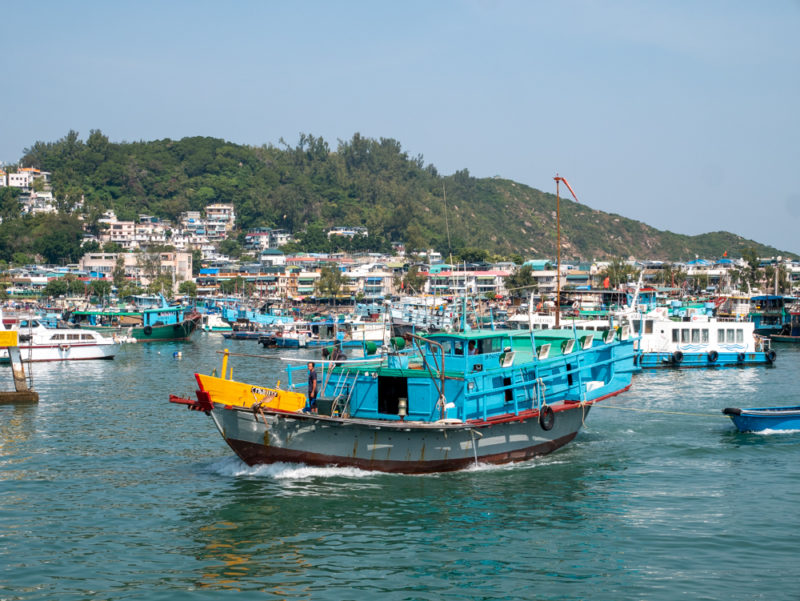 cheung chau island fishing boat