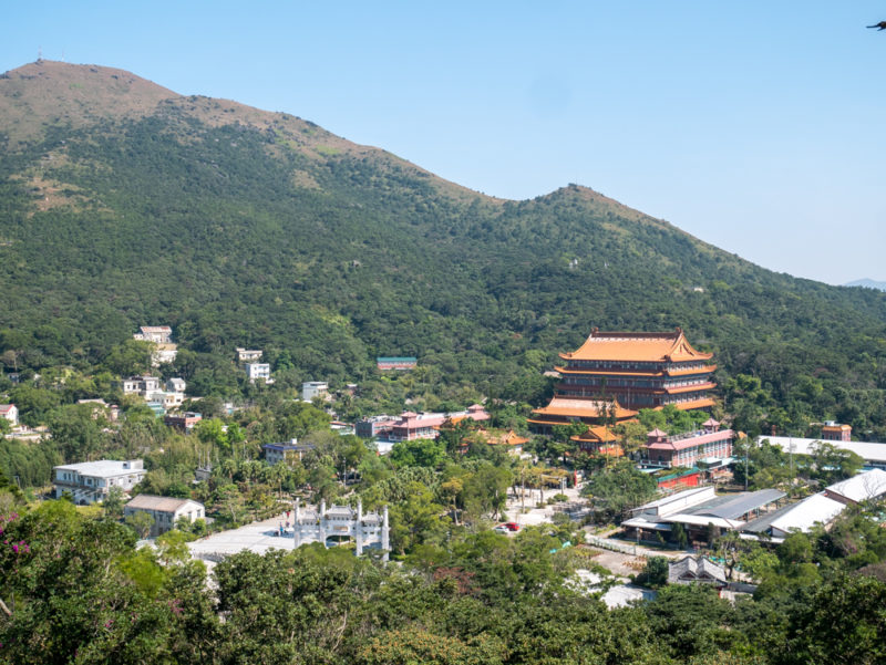 hong kong big buddha view