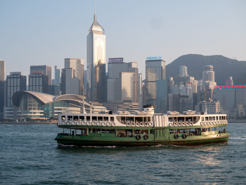 hong kong green ferry