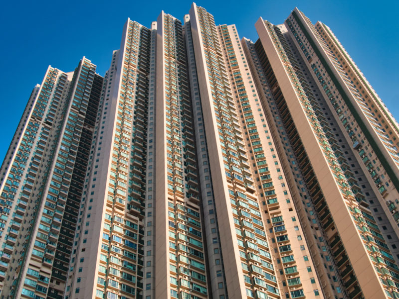 hong kong impressive towers