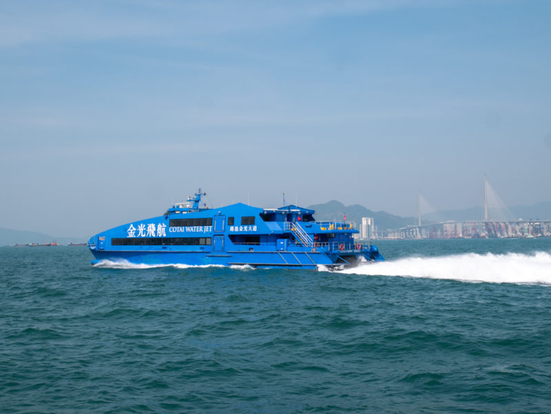 hong kong speed ferry from cotai