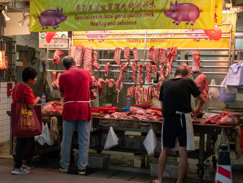 hong kong street butchers