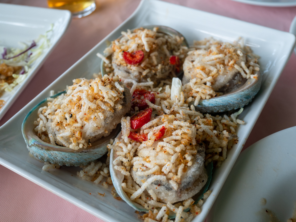 lamma cooked abalone