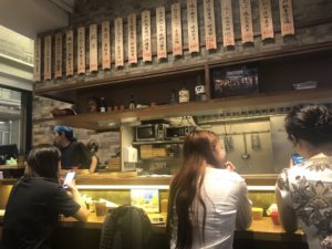 nagahama n1 ramen counter