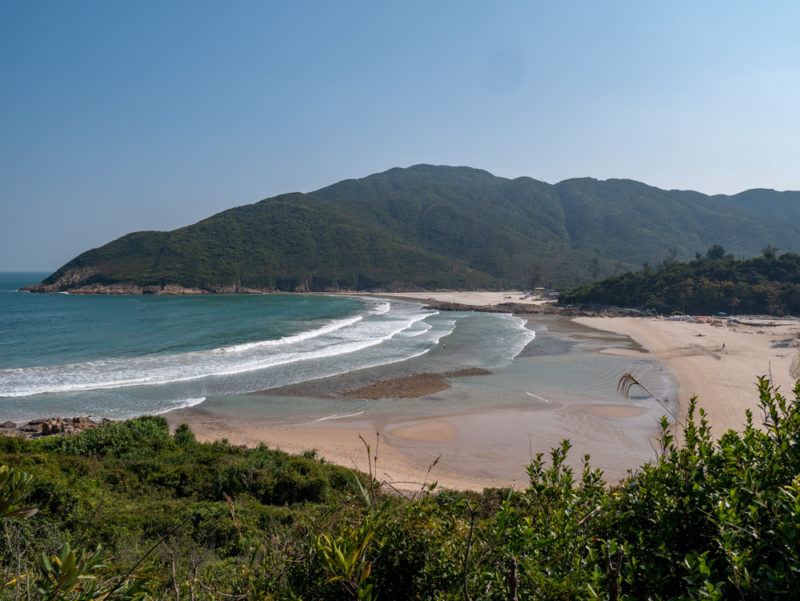sai wan beach overview