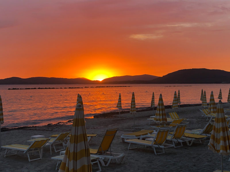 alghero susnset