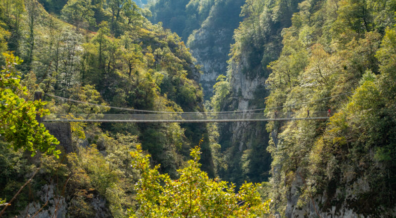pont suspendu Holzarte