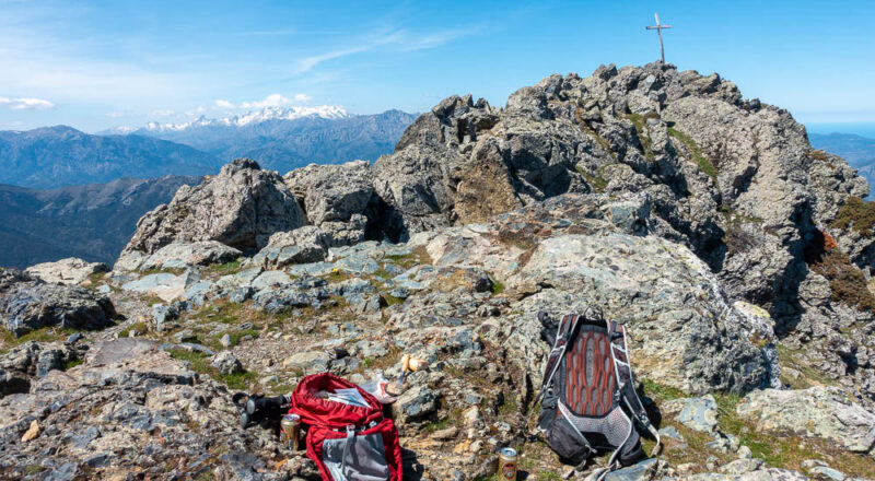 sommet rando mont San Petrone
