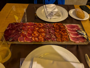 plato de embutidos