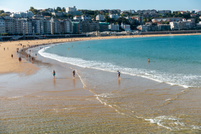 Donostia beach
