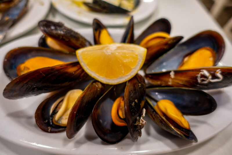 mejillones san sebastian