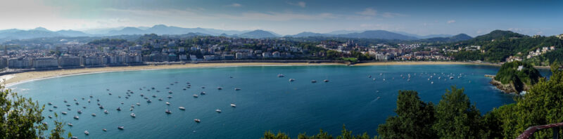 San sebastian panorama