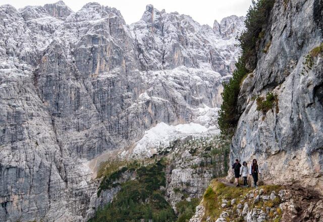 chemins vertigineux Lago di Sorapis