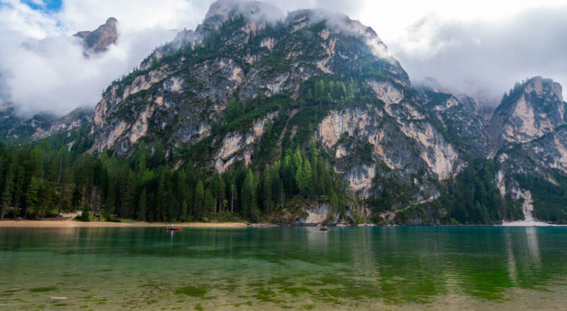 lago di braie dolomites