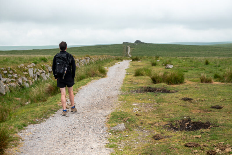 Le début du sentier du Nun's Cross Walk