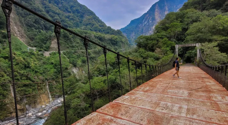 lushui trail pont fin de piste