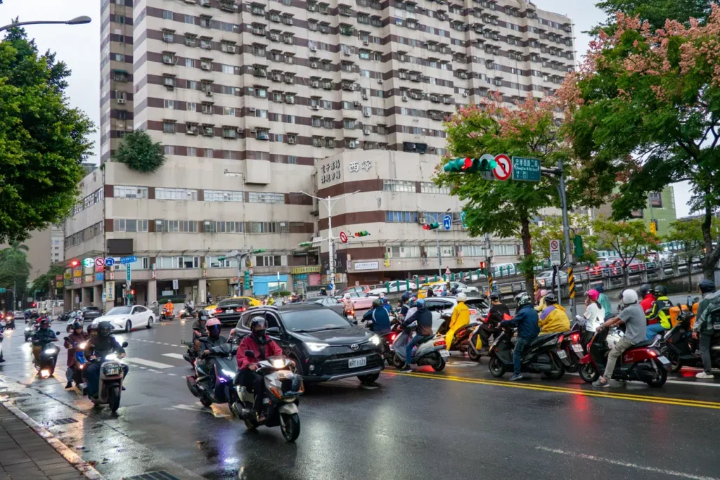 scooter et taipei