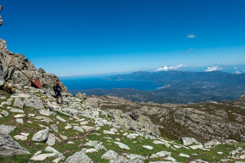 monte astu vue du cap corse