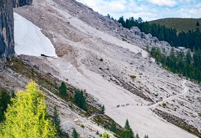 randonneurs tour du sassolungo