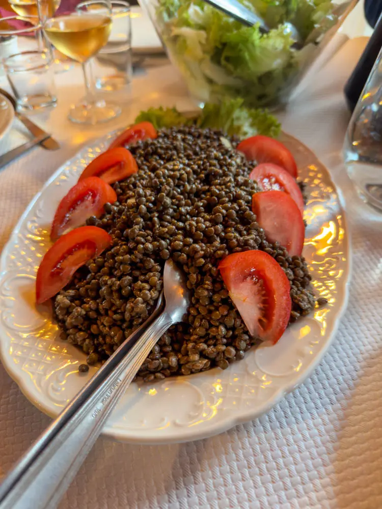 lentilles Arrestadou